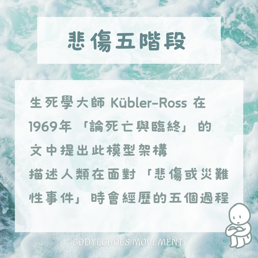 📍身語小學堂《悲傷五階段》感覺失落，為什麼？ 圖片 1